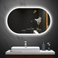 Hotel Home Bathroom Wall Mounted Display Mirror LED Bathroom Mirror With Lights Anti Fog